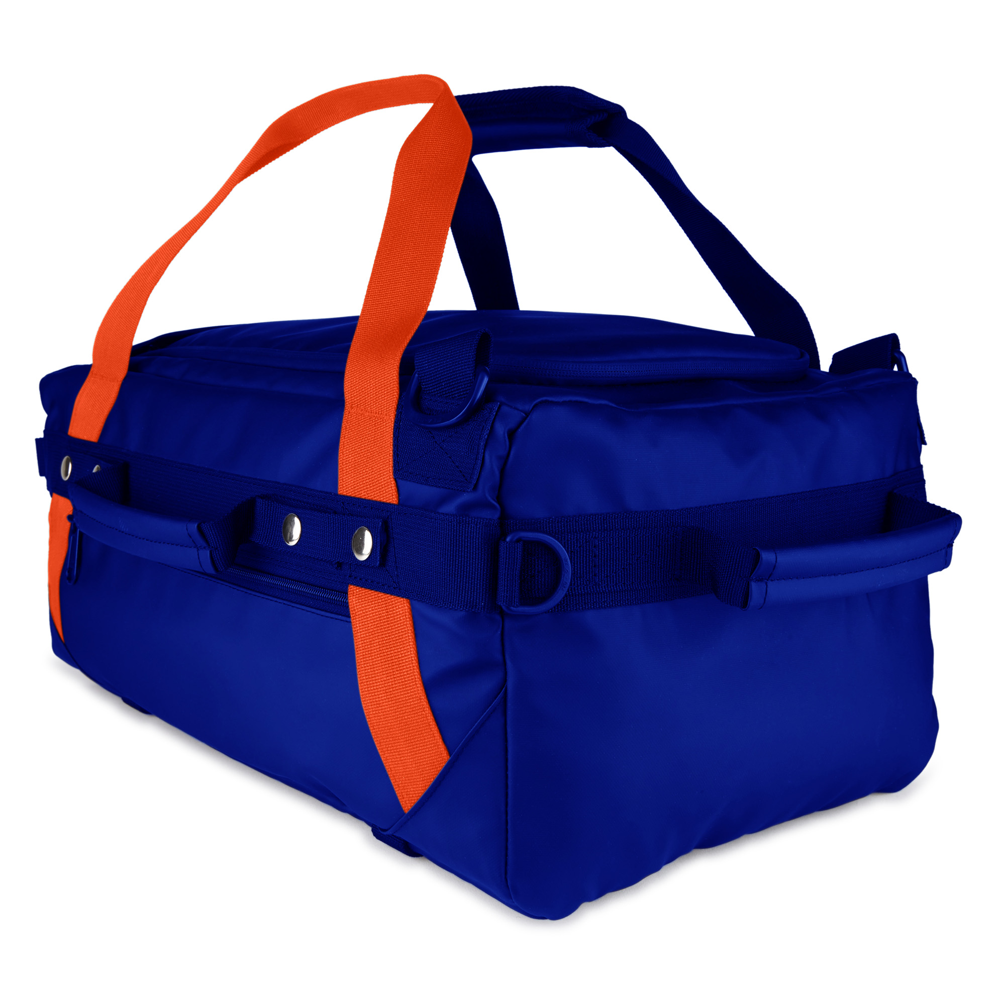 Blue Bag with Orange Strap - Image 3