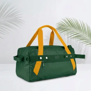 Green Bag with Yellow Strap